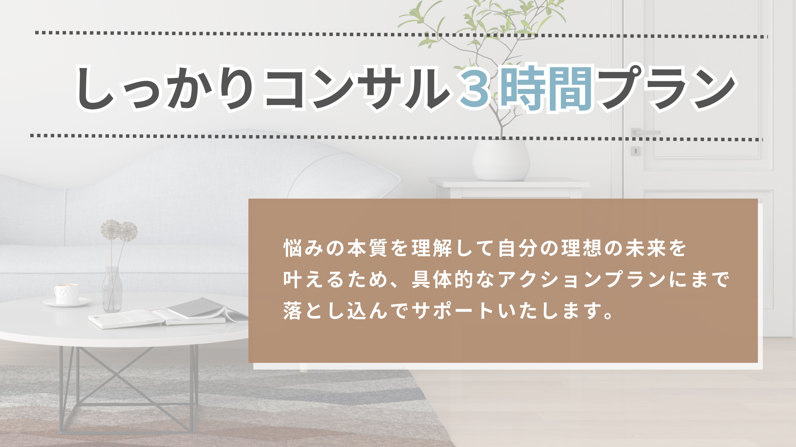 しっかりコンサル３時間プラン